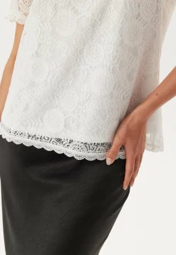 Pcolline Ss Lace Top