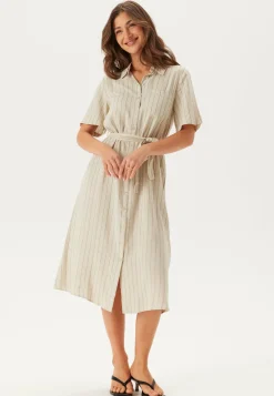 Pcpia 2/4 MIDI SHIRT DRESS