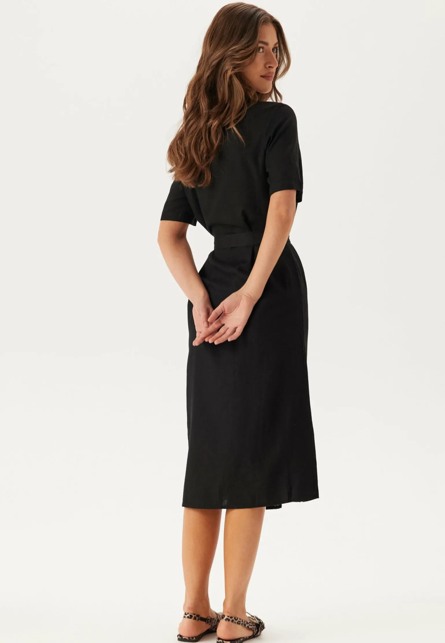 Pcpia 2/4 MIDI SHIRT DRESS