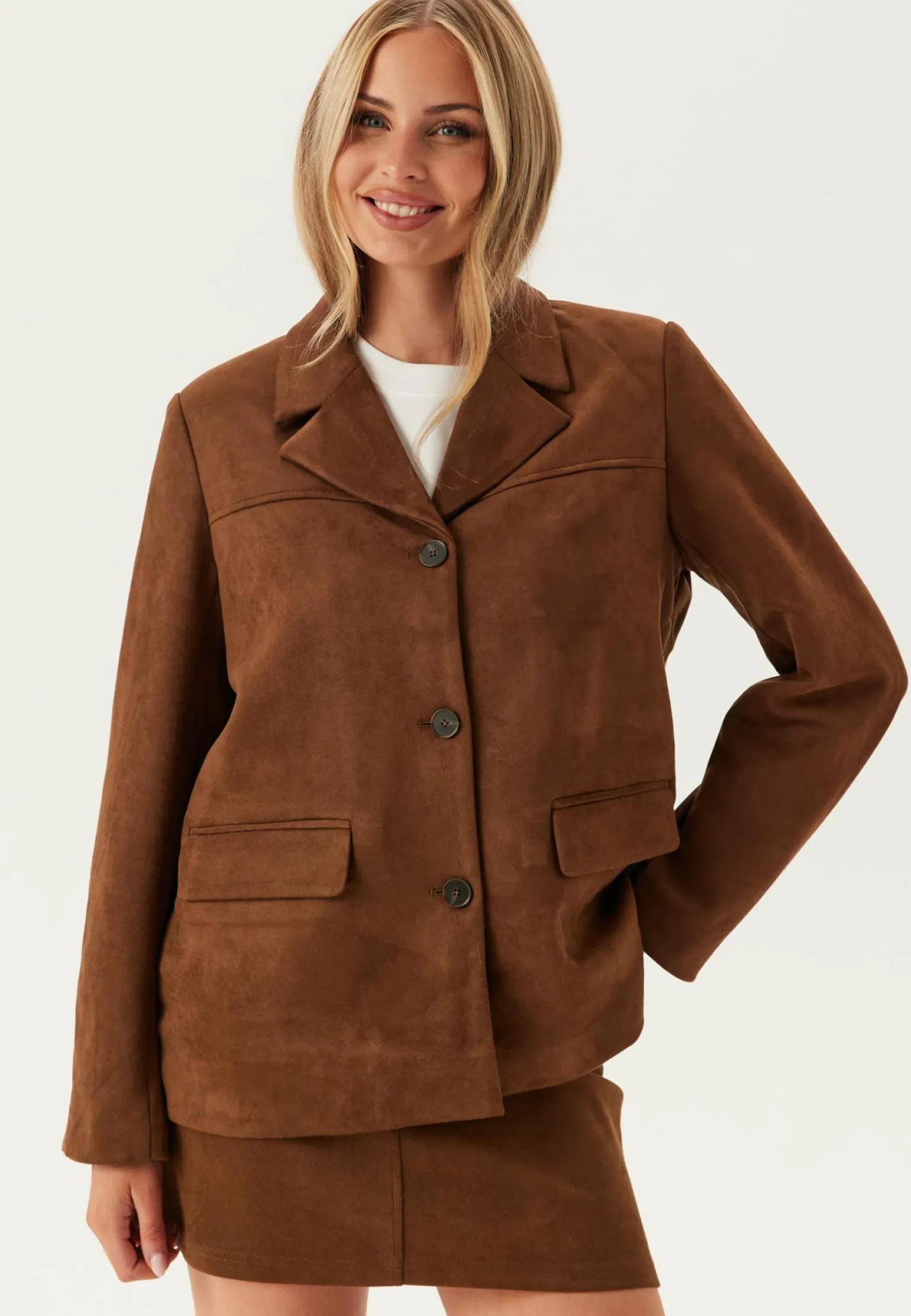 Pcrakel Brushed Outerwear Blazer