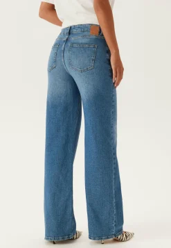 Pcsilke Mw Wide Jeans