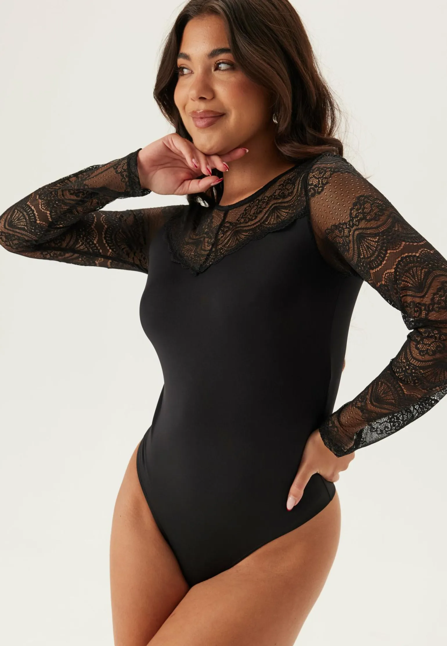 Pcsinna Ls Bodystocking