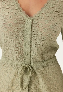 Peplum Lace Cardigan