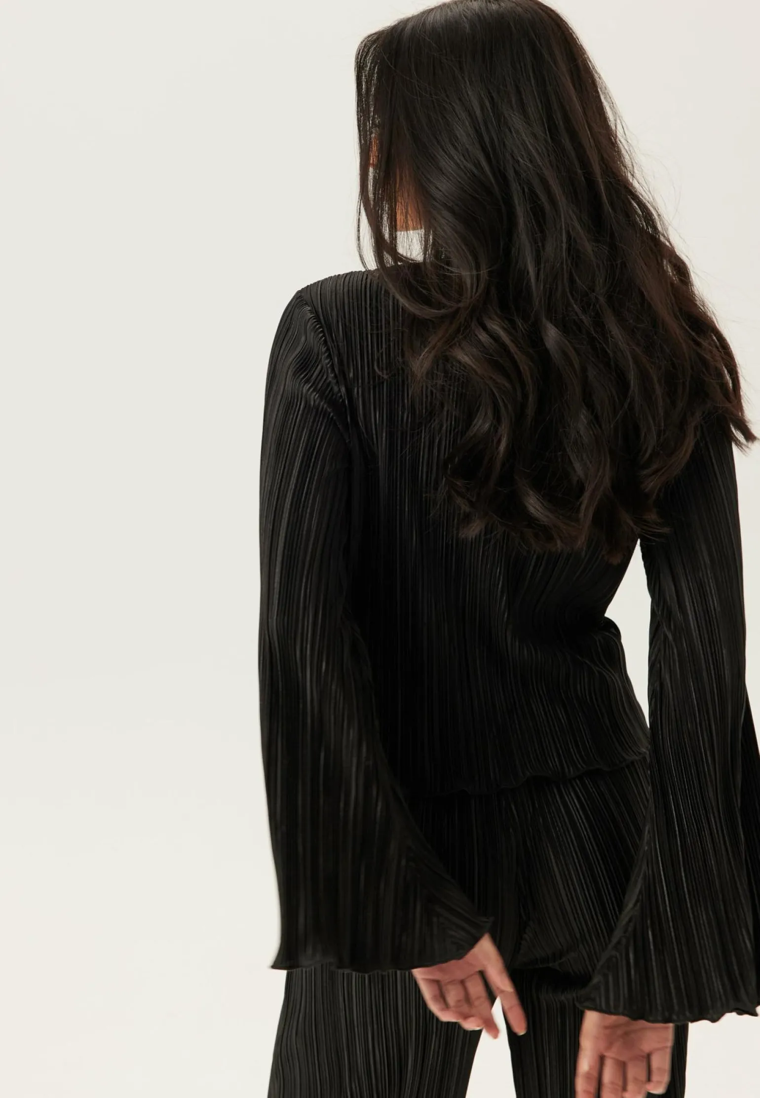 Pleated Frill Top