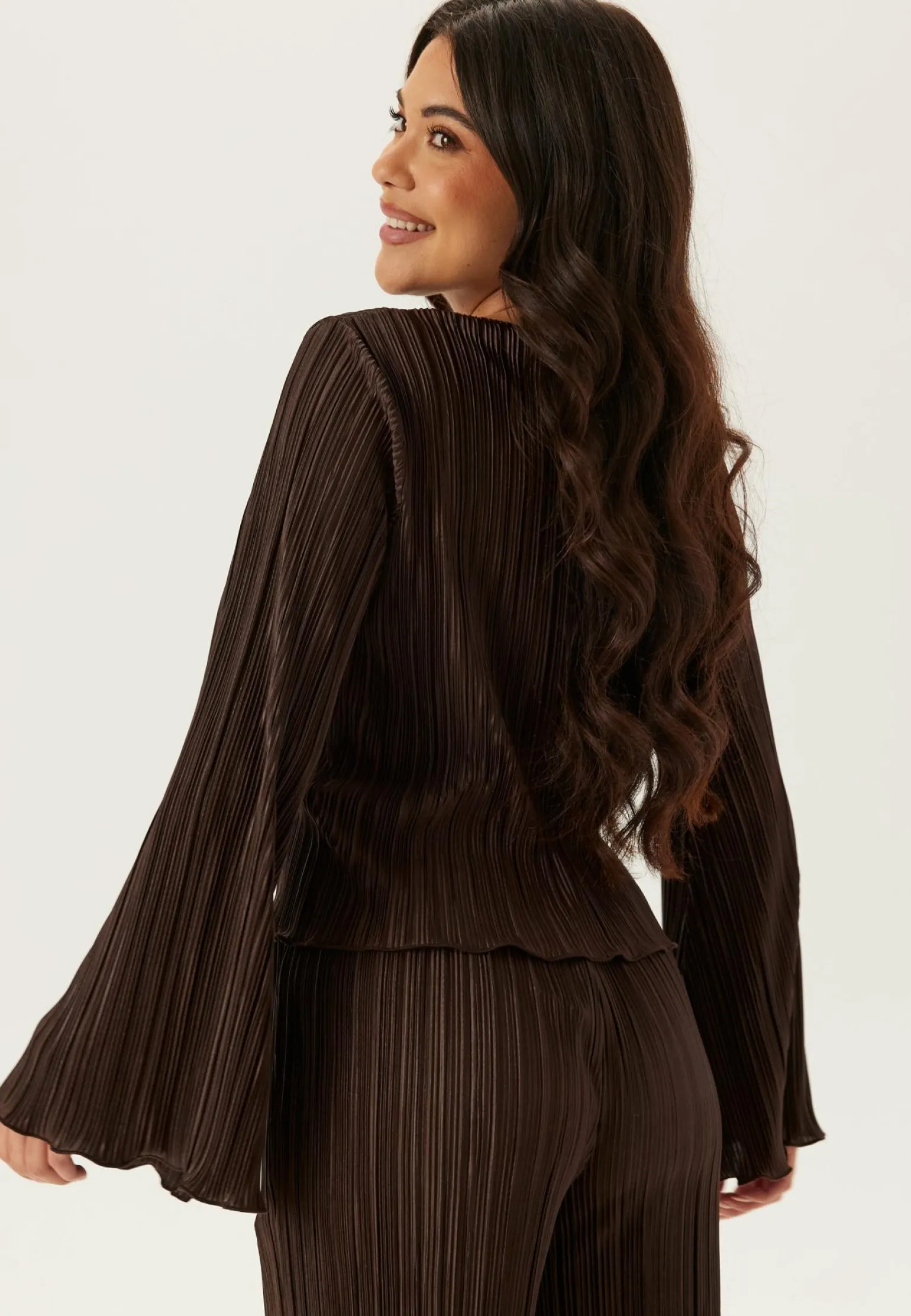 Pleated Frill Top