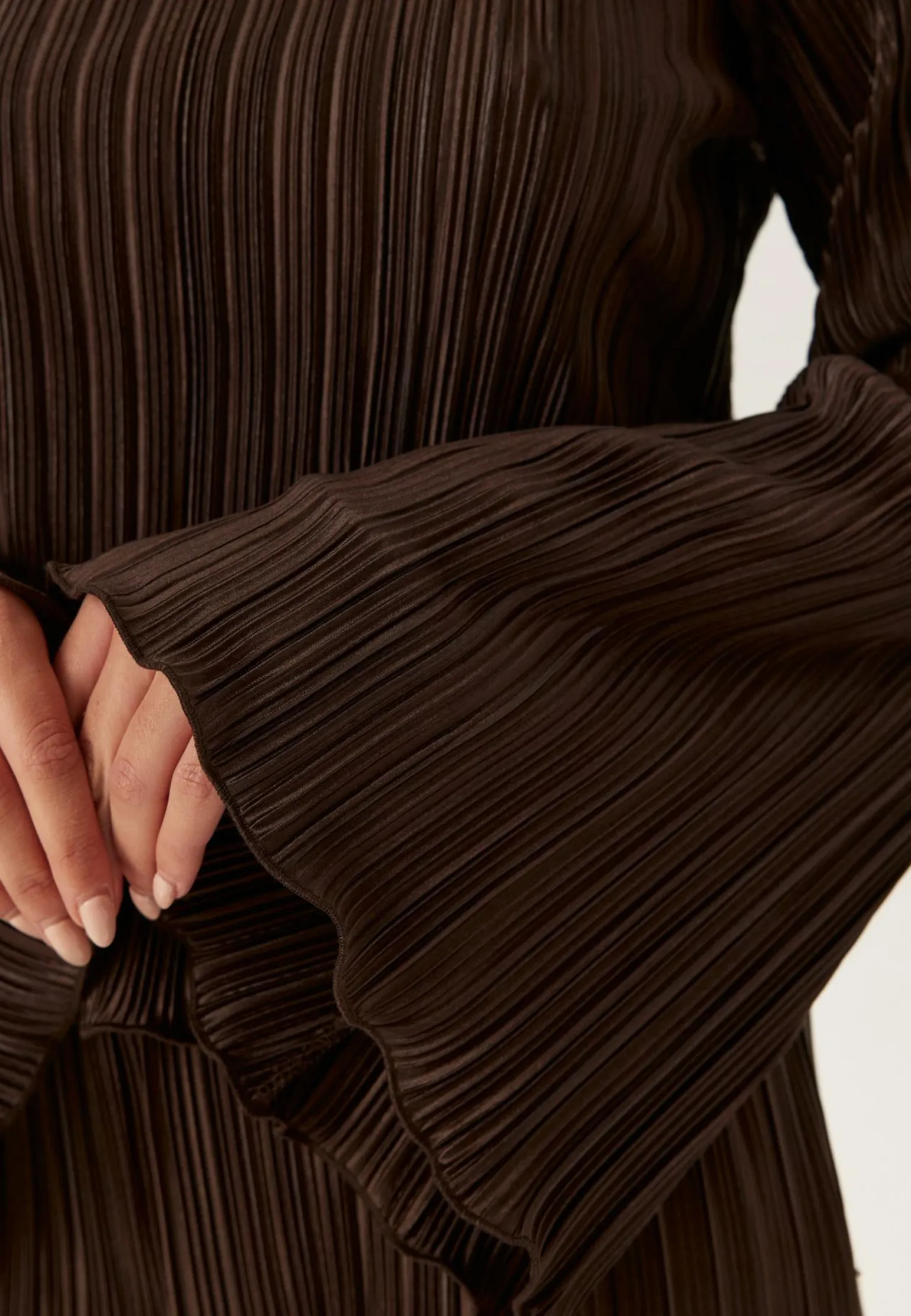 Pleated Frill Top