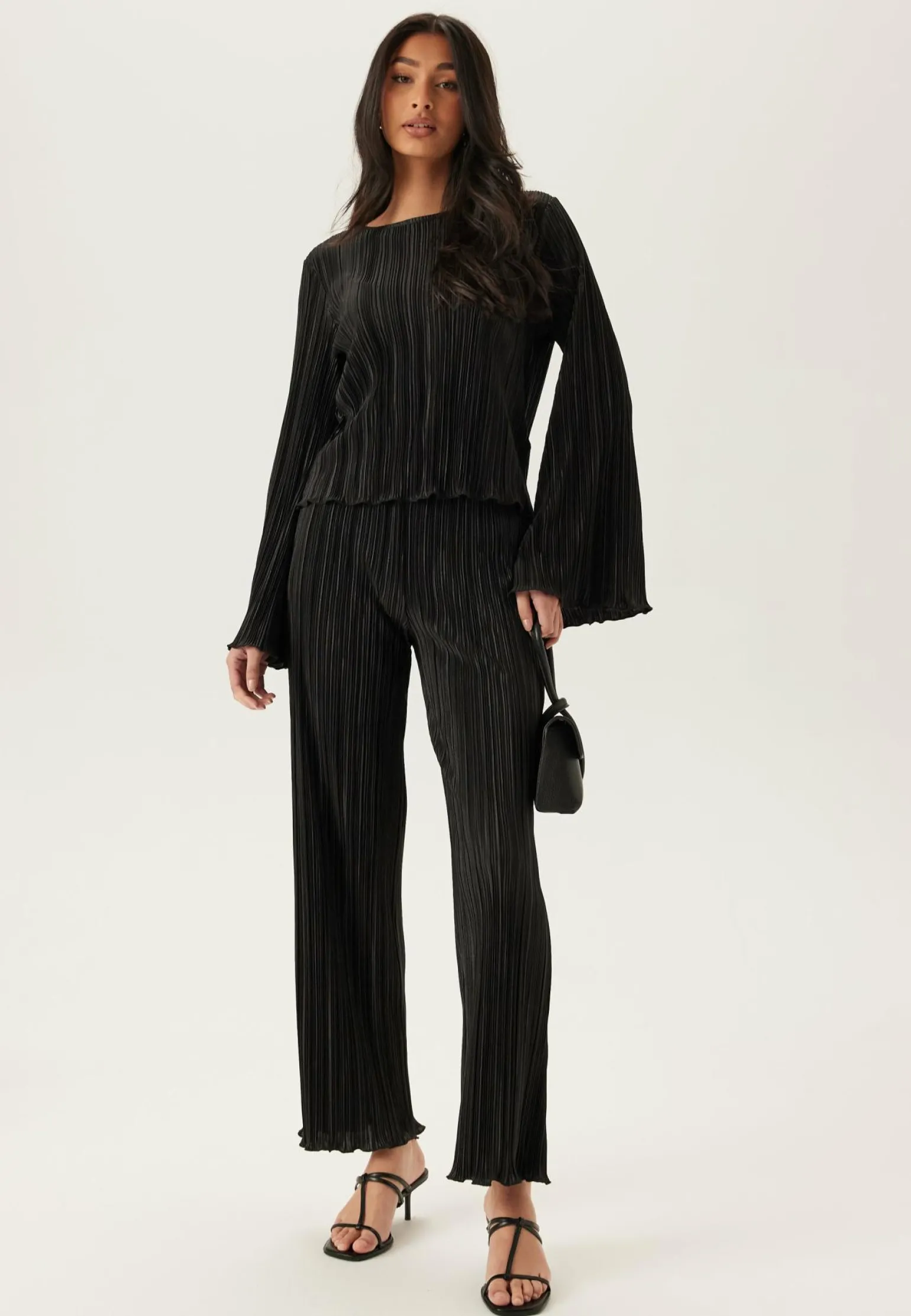 Pleated Frill Trousers
