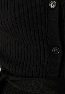 Rib Knitted Cardigan Dress