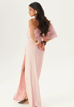 Ruched One Shoulder Gown