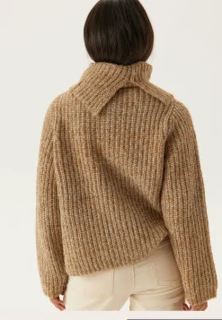 Slfchicago Ls Knit Split Roll