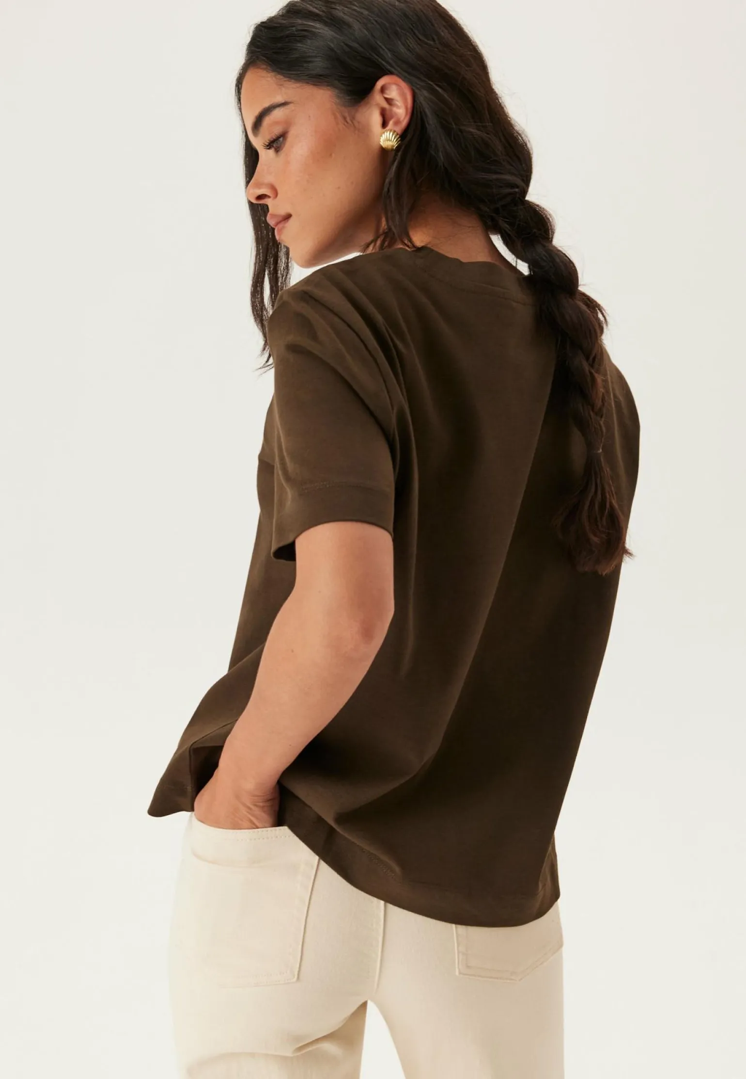 Slfessentail Boxy Tee