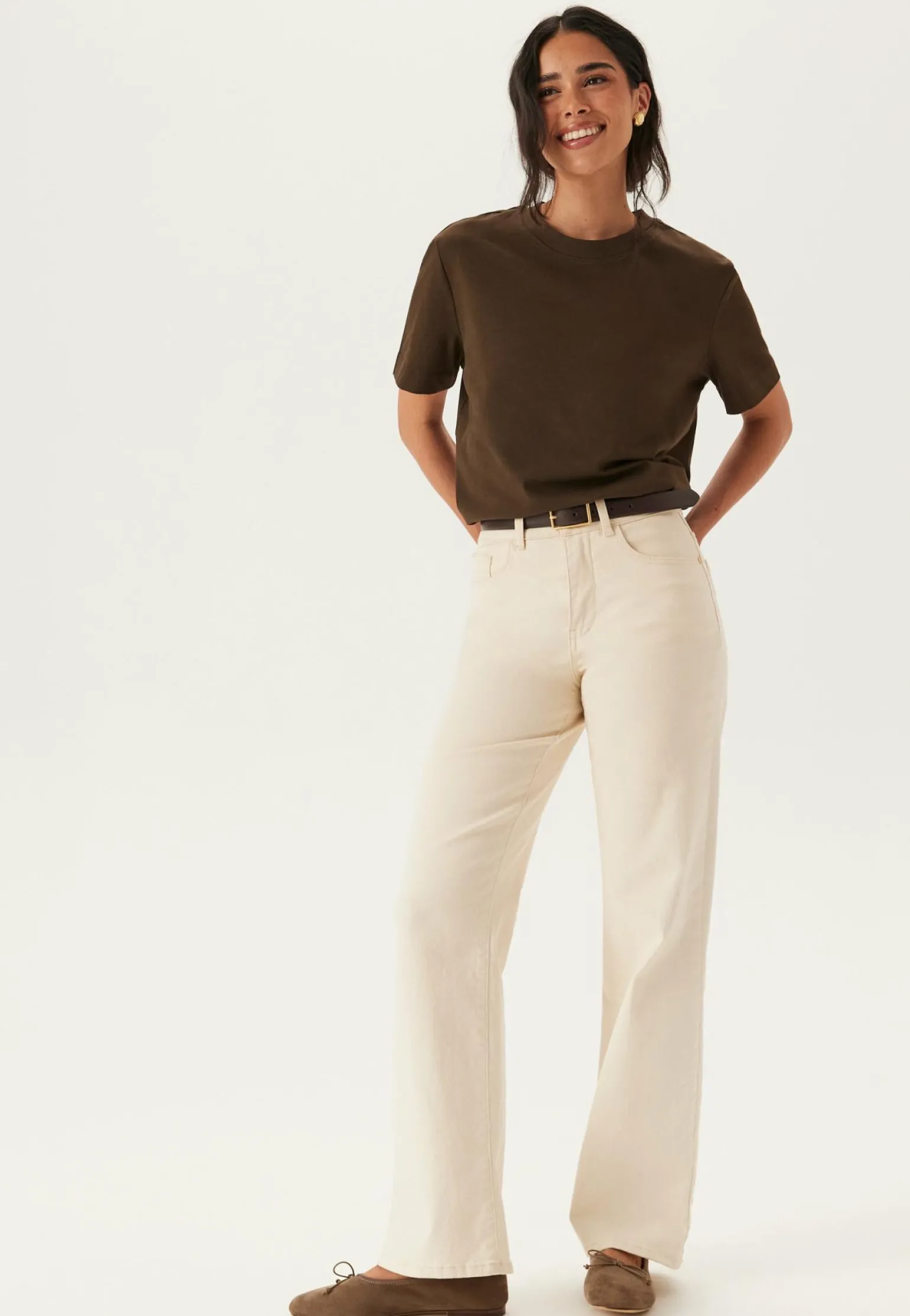 Slfessentail Boxy Tee