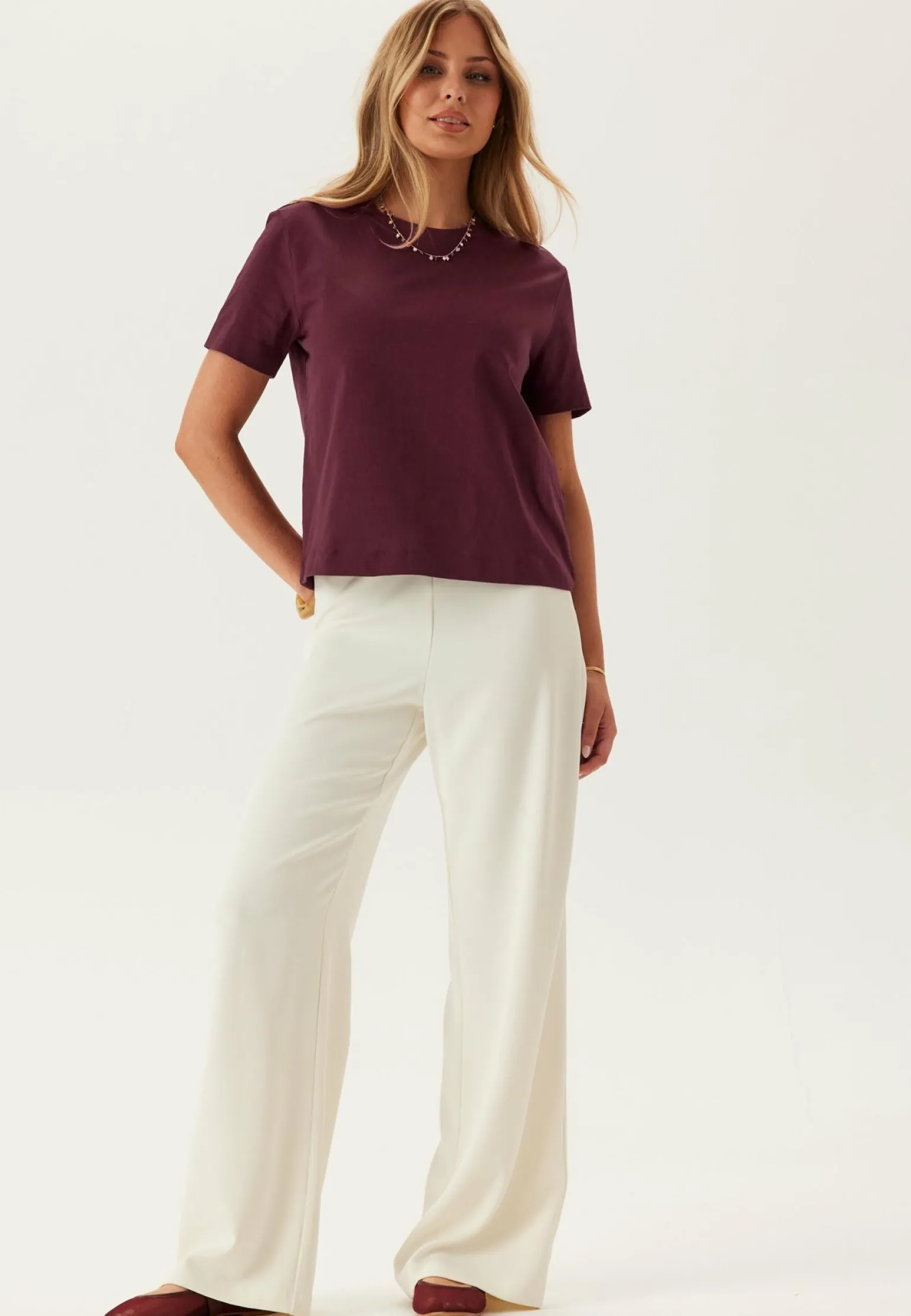 Slfessentail Boxy Tee