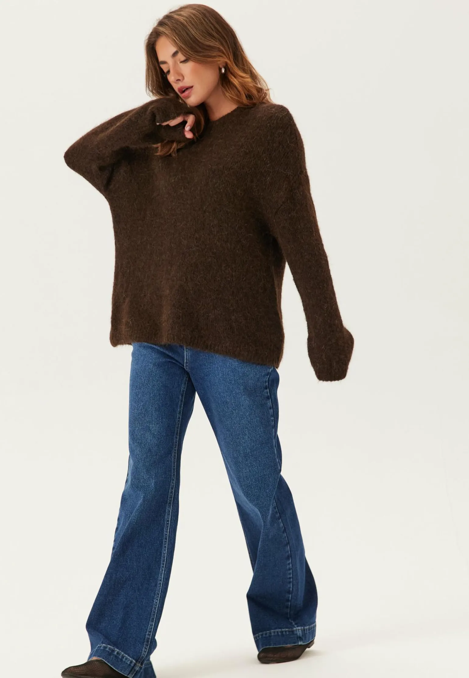 Slfgabriella Ls Knit New O-nec