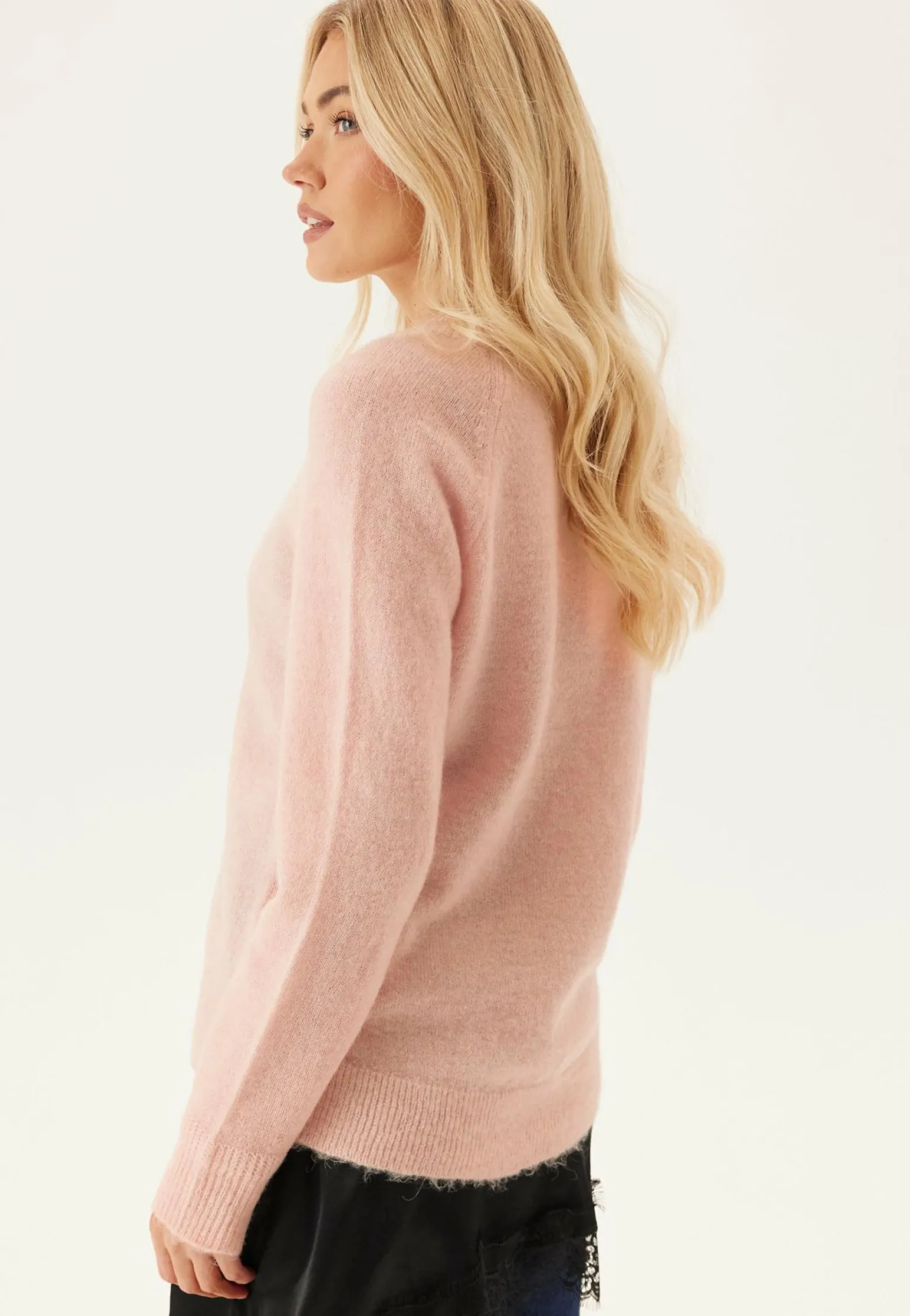 Slflulu LS Knit O-Neck