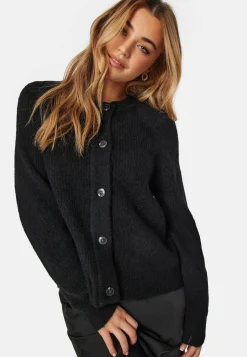 Slflulu LS knit short cardigan