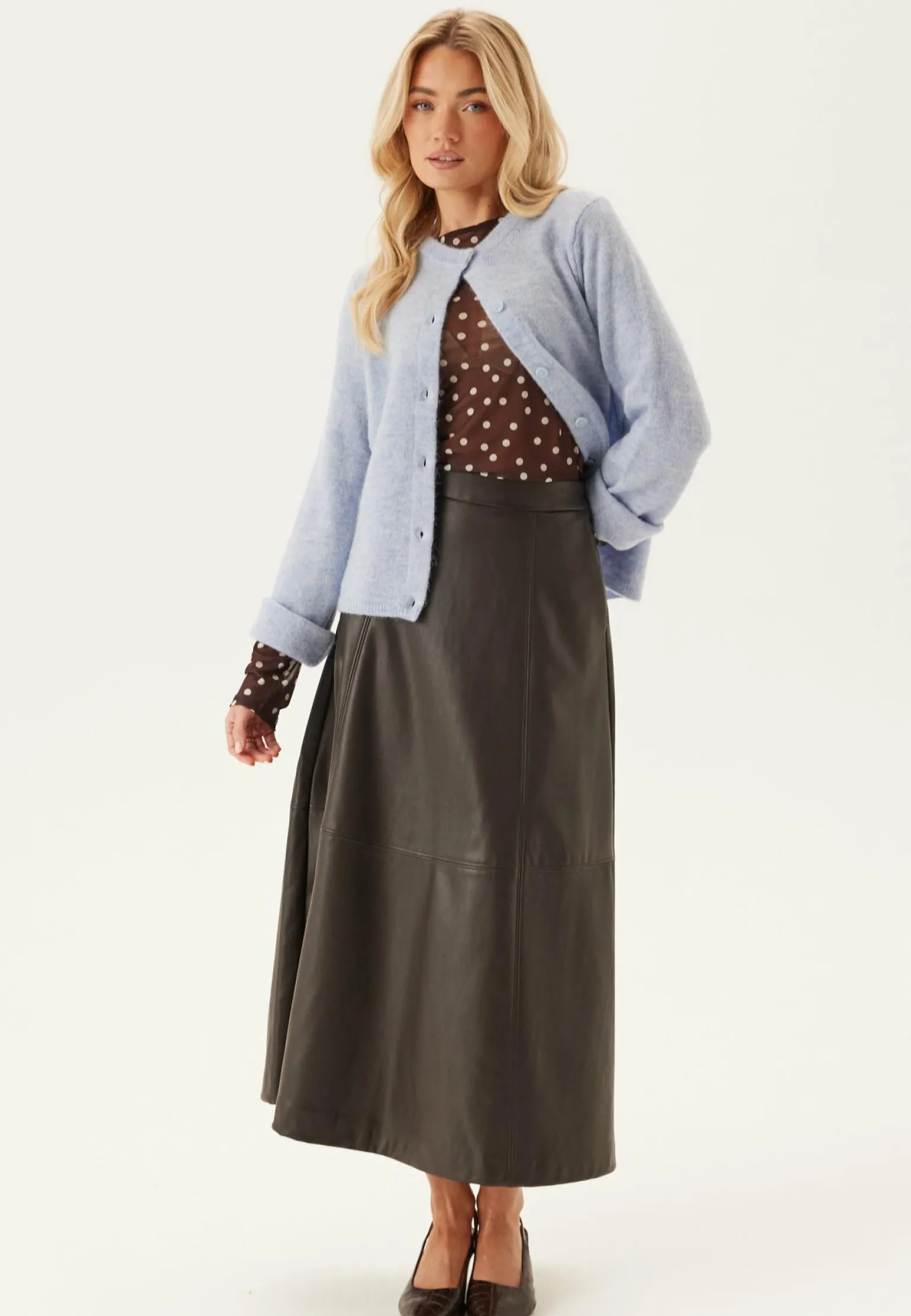 Slflulu New Ls Knit Cardigan