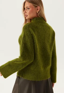 Slfmira Mohair Ls Knit High_x0
