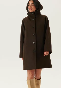 Slfvinni Wool Blend Coat