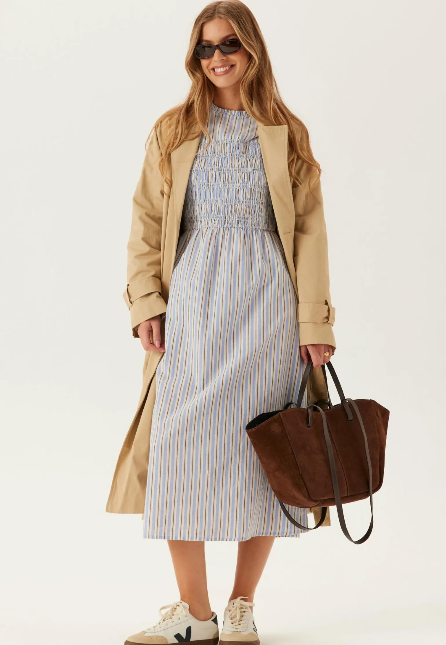 Smock Cotton Dress