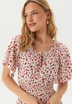 Smock Maxi Viscose Dress