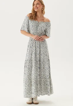 Smock Maxi Viscose Dress