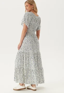 Smock Maxi Viscose Dress