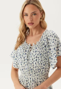 Smock Maxi Viscose Dress