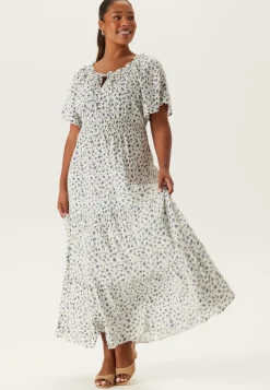 Smock Maxi Viscose Dress