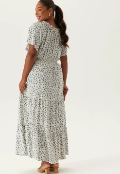 Smock Maxi Viscose Dress