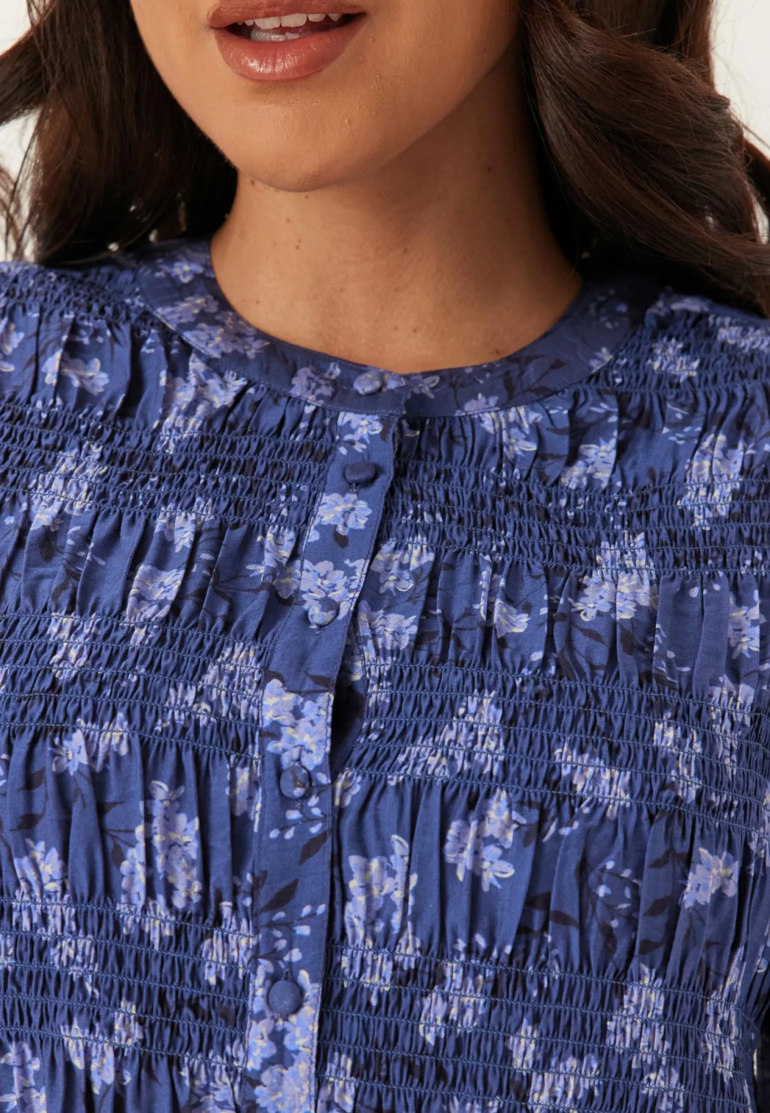 Smock Midi Dress