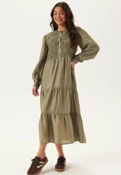 Smock Midi Dress