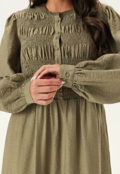 Smock Midi Dress