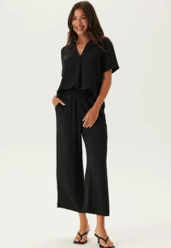 Smock Waist Ankle Trousers