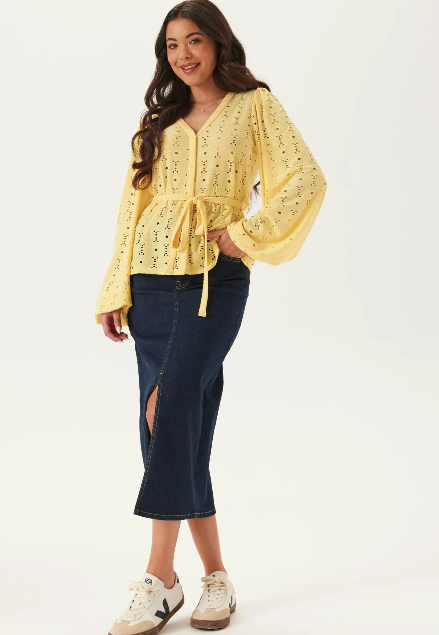 Soft Broderie Anglaise Top