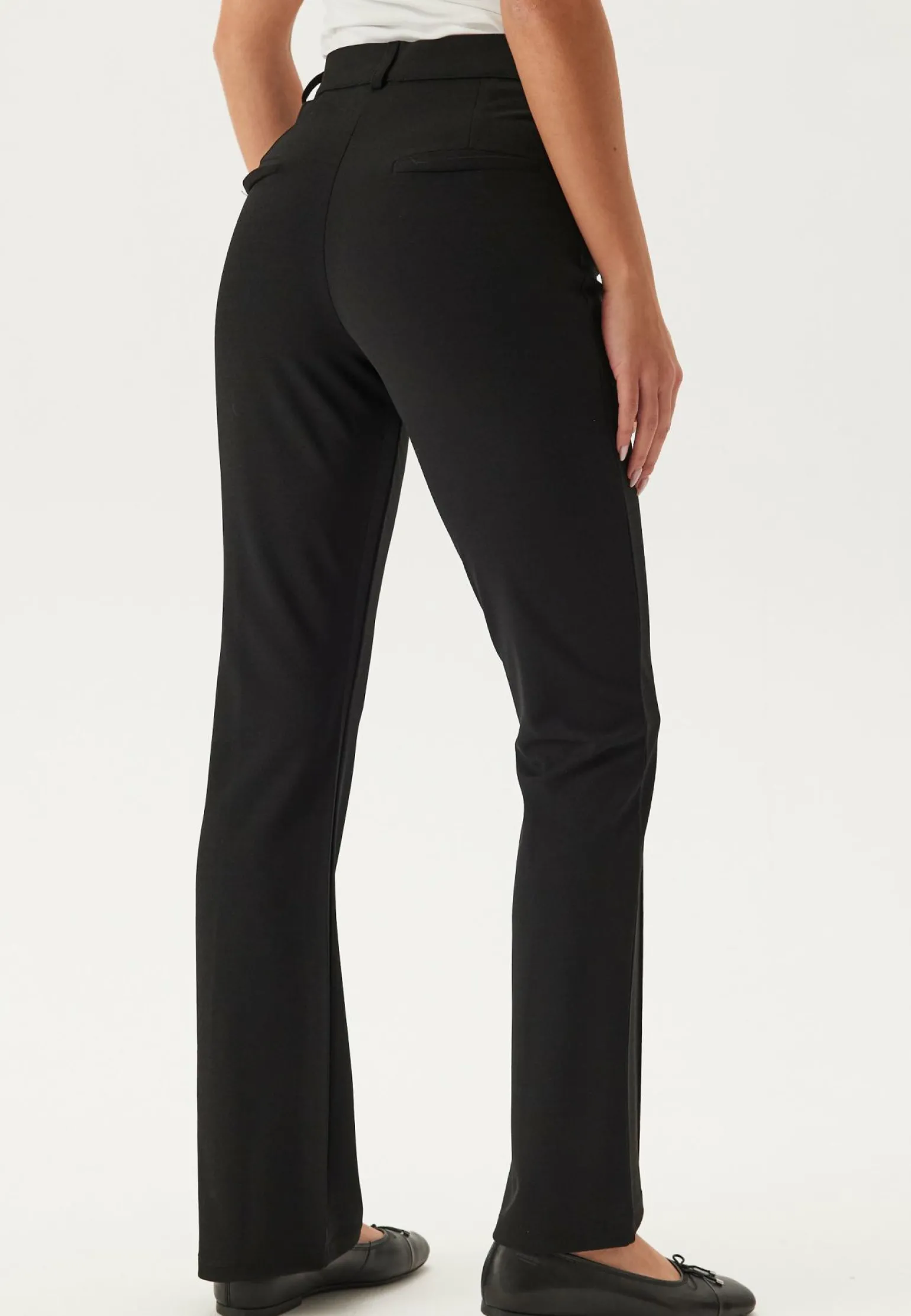 Soft Flared Suit Trousers