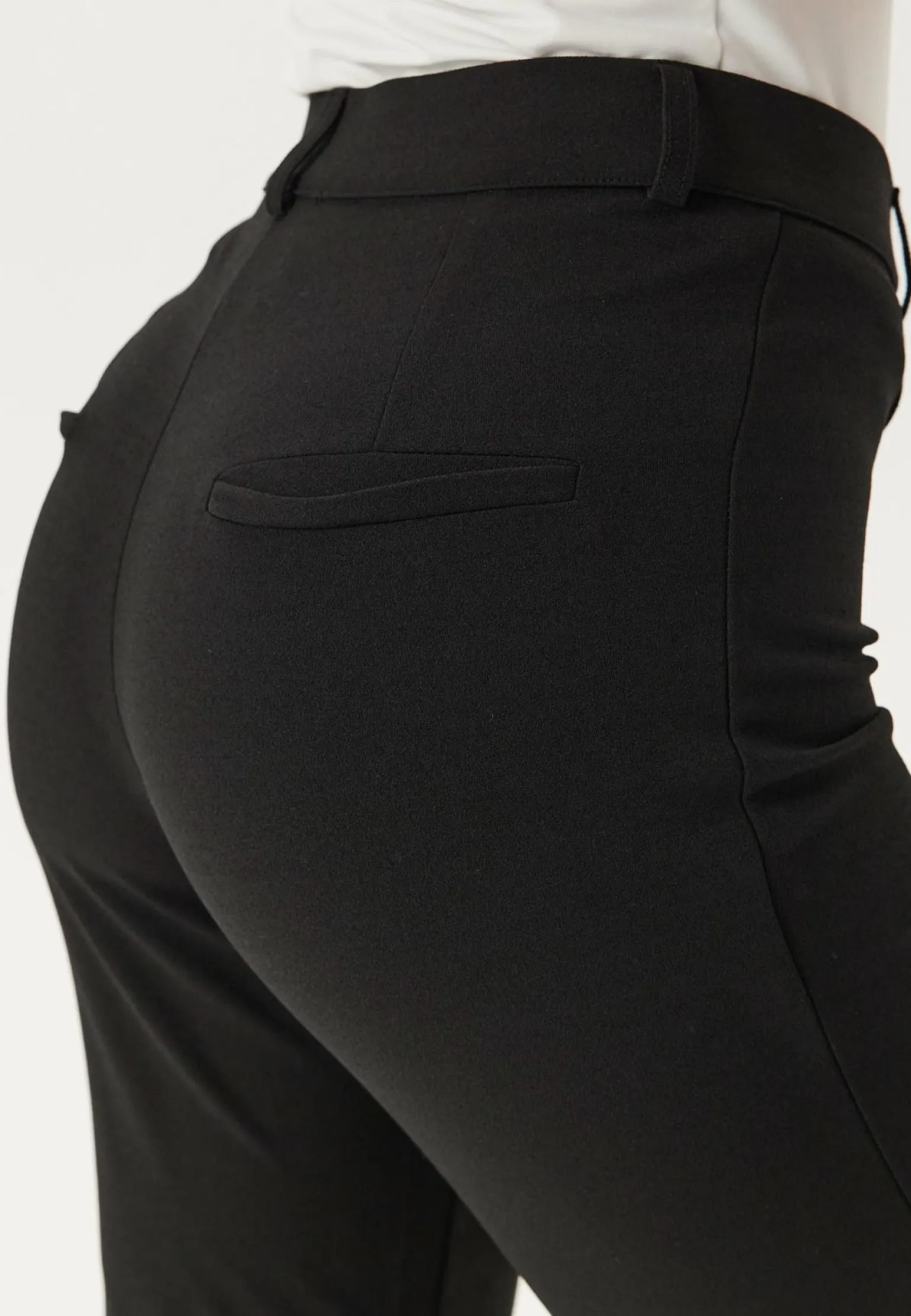 Soft Flared Suit Trousers