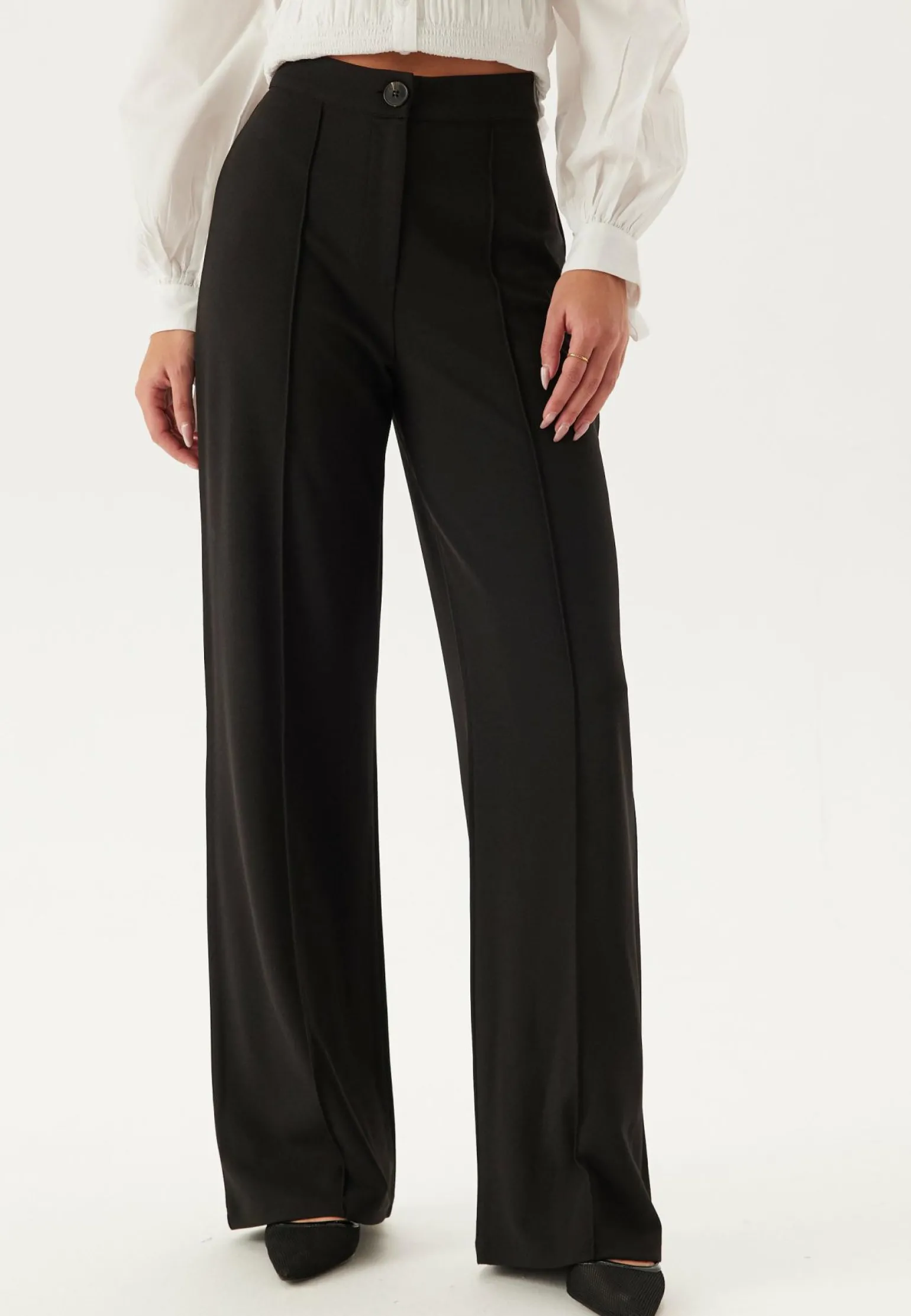 Soft Suit Straight Trousers