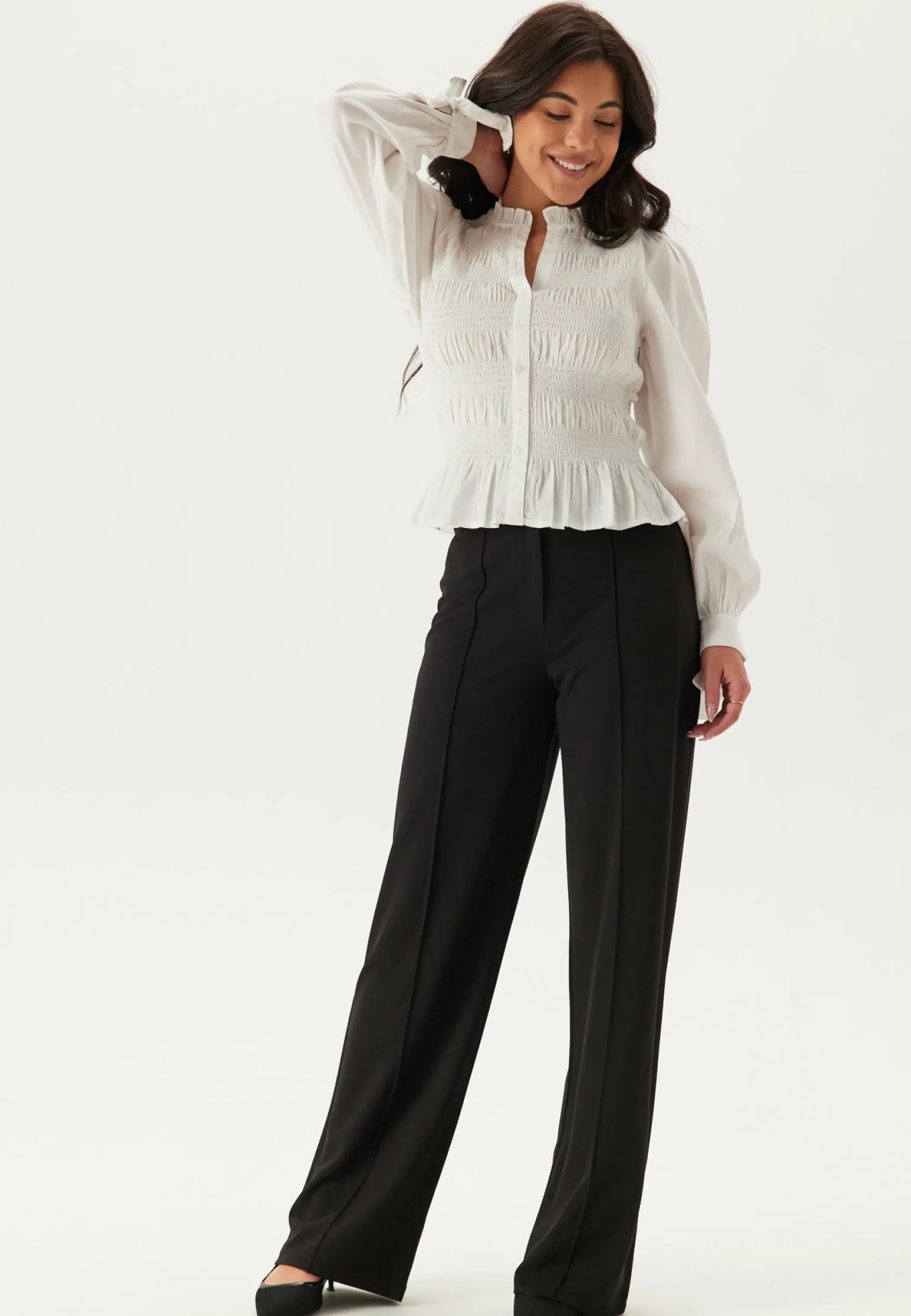 Soft Suit Straight Trousers