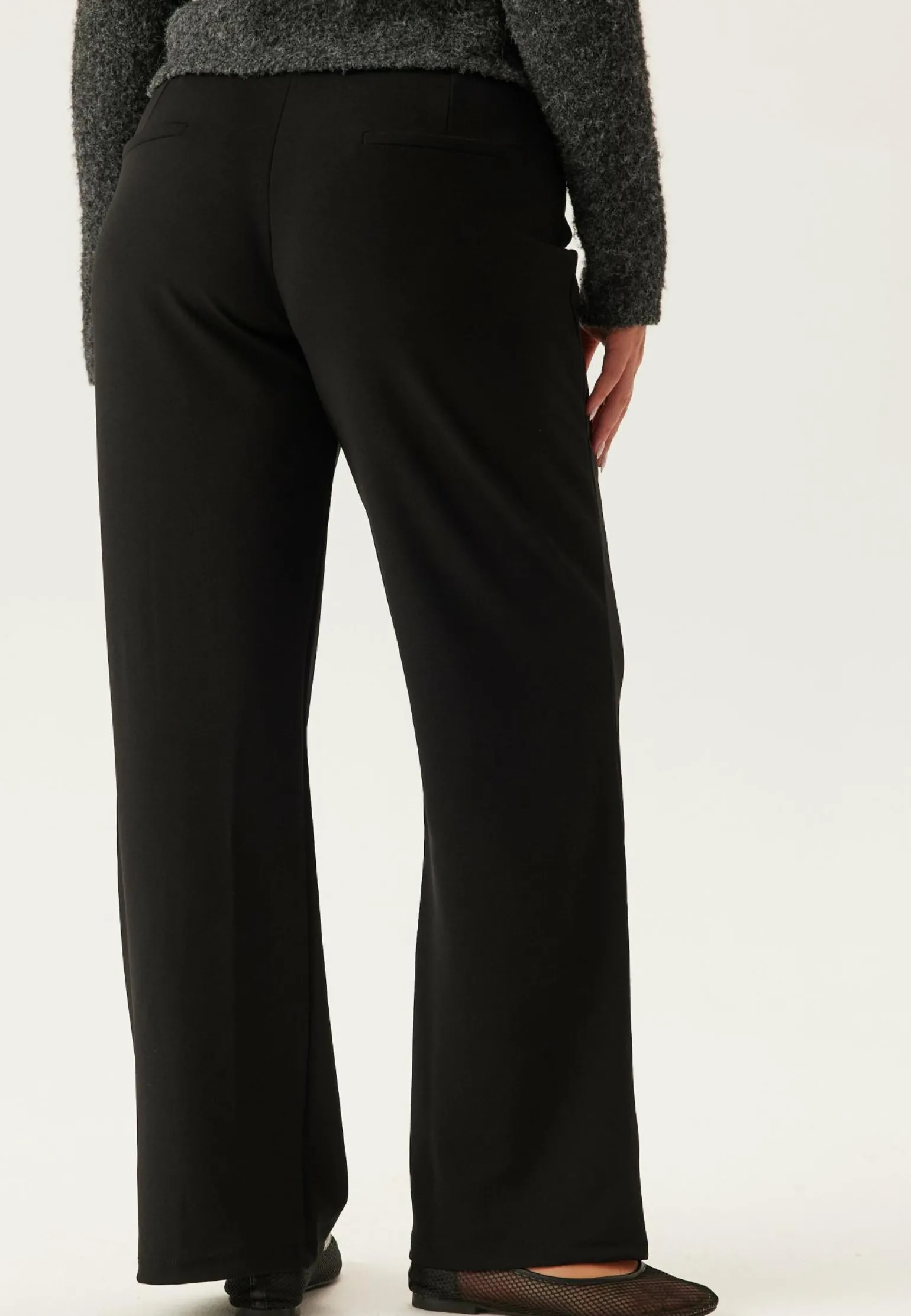 Soft Suit Straight Trousers