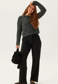 Soft Suit Straight Trousers