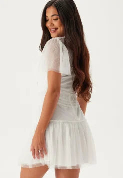 Sonia Mesh Frill Dress
