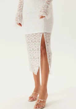 Square Neck Lace Dress