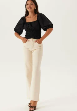 Square Neck Smock Top