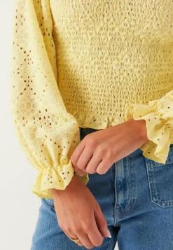Square Neck Smock Top