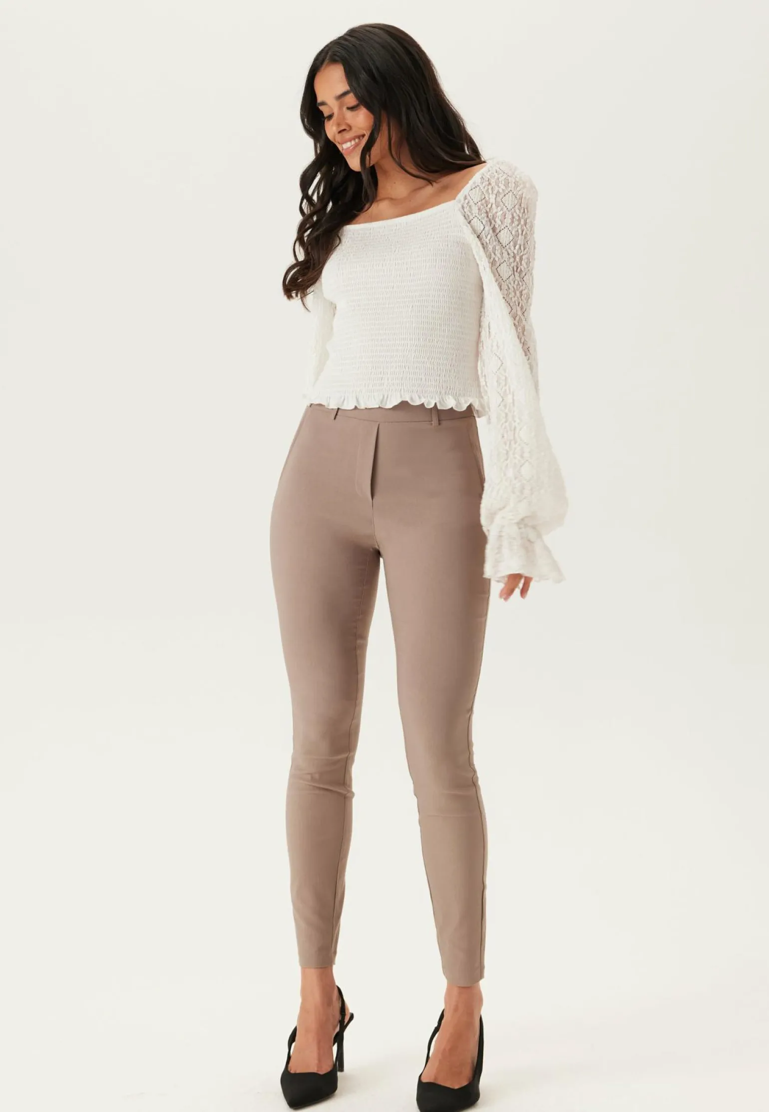 Stretchy Ankle Treggings