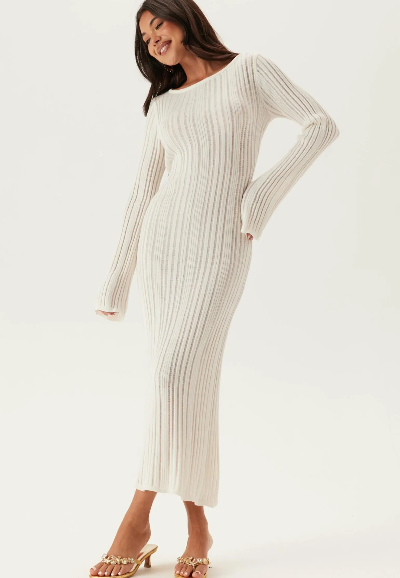 Structure Knitted Dress