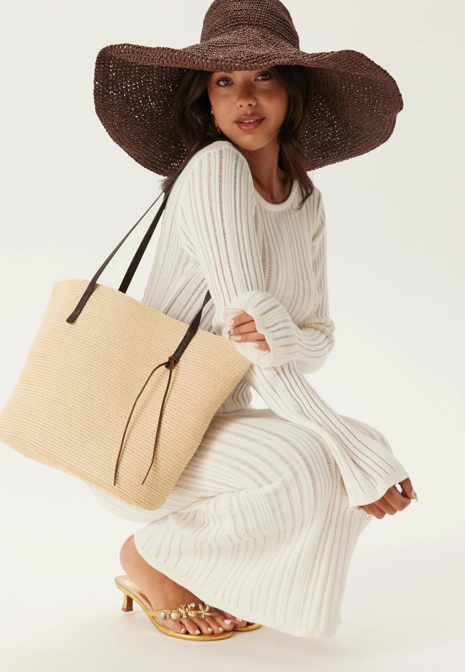 Structure Knitted Dress