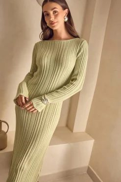 Structure Knitted Dress