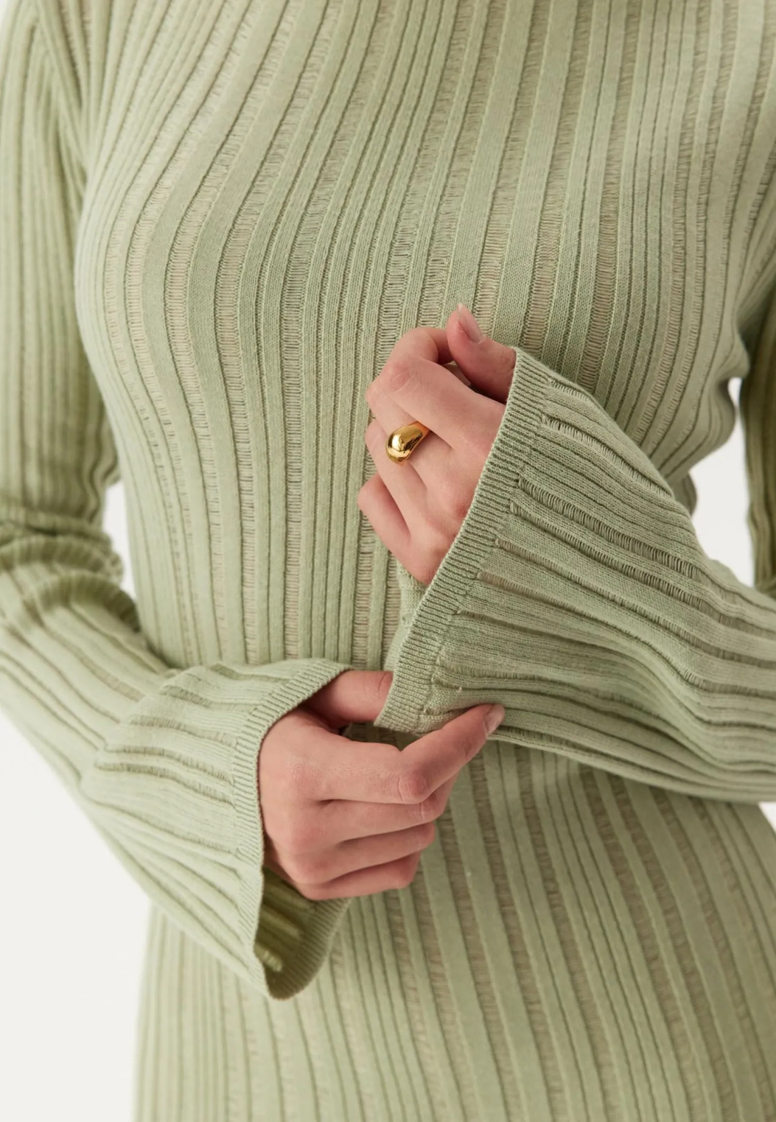Structure Knitted Dress